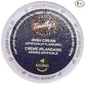 Timothy's Irish Cream Single Serve Keurig Certified Recyclable K-Cup pods for Keurig brewers 24 Count (pack of 2)