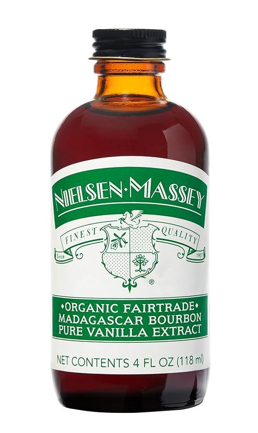Nielsen-Massey Organic Fairtrade Madagascar Bourbon Pure Vanilla Extract4 ounces (packaging may vary)