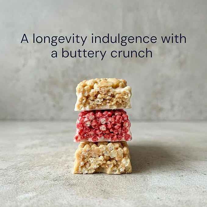 Blueprint Bryan Johnson Macadamia Nut Protein Bar - 9G Plant Protein - Healthy Fats - Supports Muscle Growth - Low Carb &amp Sugar - Natural Ingredients - Vegan Keto Snack (Raspberry - 12 Pack)