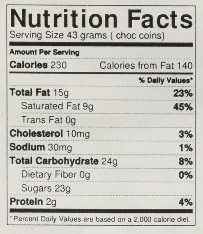 Large Gold Foiled Milk Chocolate Coins 1LB Bag