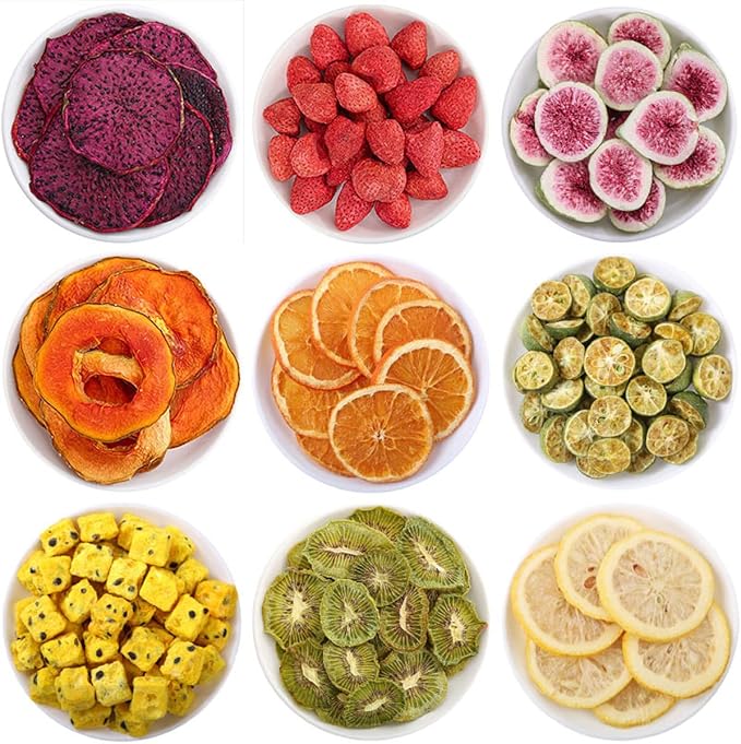 500g Lemon - Sugar Free Dried Fruit Slices Organic Fruit Pieces for Drinks Cocktails Baking Candle/Soap Making