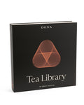 Dona Tea Library - 18 premium blended teas conveniently packaged in 36 plant-based sachets and stored in an elegant case