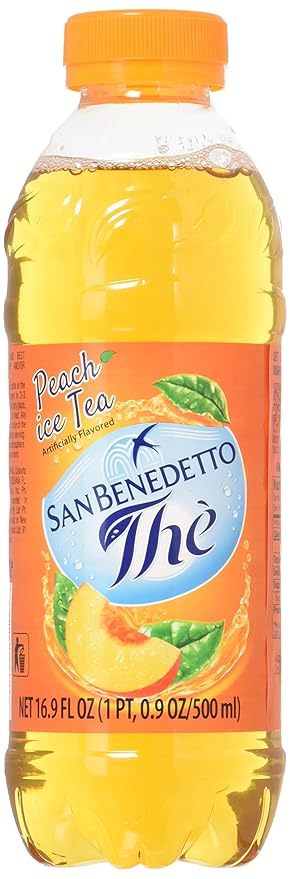 San Benedetto Iced Tea Peach 12 Count