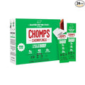 Chomps Snack Size Grass-Fed and Finished Jalapeño Beef Jerky Snack Sticks 0.5oz 24-Pack - Keto Paleo Whole30 4g Lean Meat Protein Gluten-Free Zero Sugar Food Non-GMO Chomplings