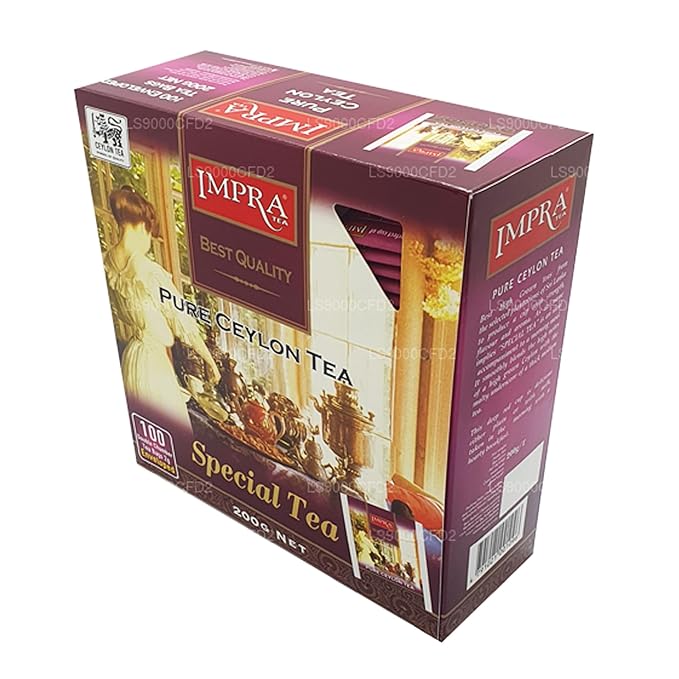 Impra Pure Ceylon Tea Special Tea Double Chamber100 bags 200 G