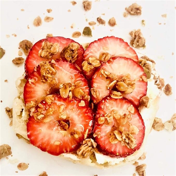 Oh-Mazing Granola Snack Gluten-Free Nut-free No Soy No Preservatives Small Batch 3 Count 9 oz Bags (Cranberry Orange)