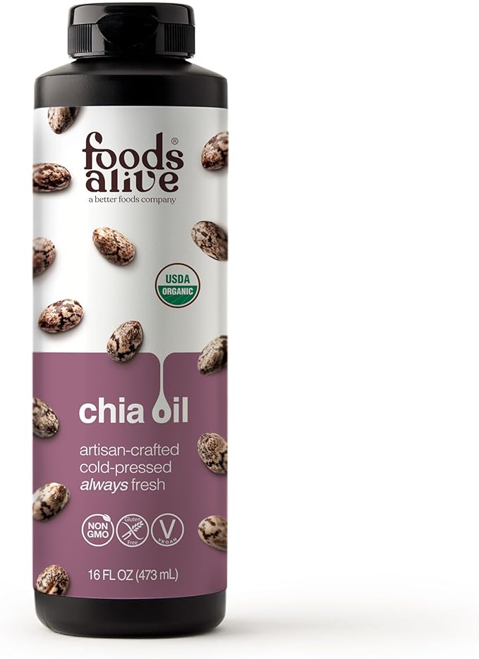 Foods Alive | Organic Chia Oil | 16 oz