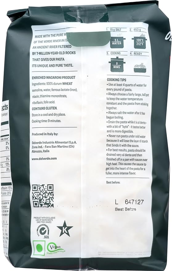 DELVERDE Farfalle Pasta 16 OZ