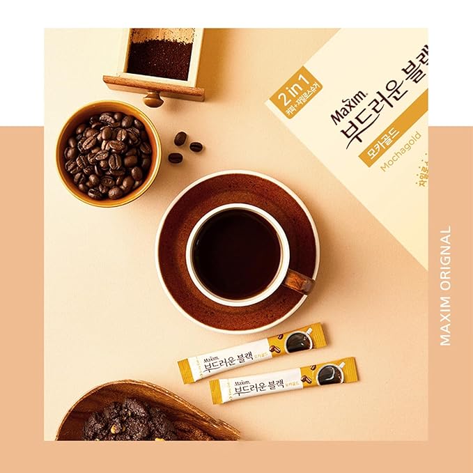 Mild Black Arabica 100 instant coffee mix stick (0.1 oz x 100 sticks) The luxurious harmony of premium coffee blend and the mellow sweetness