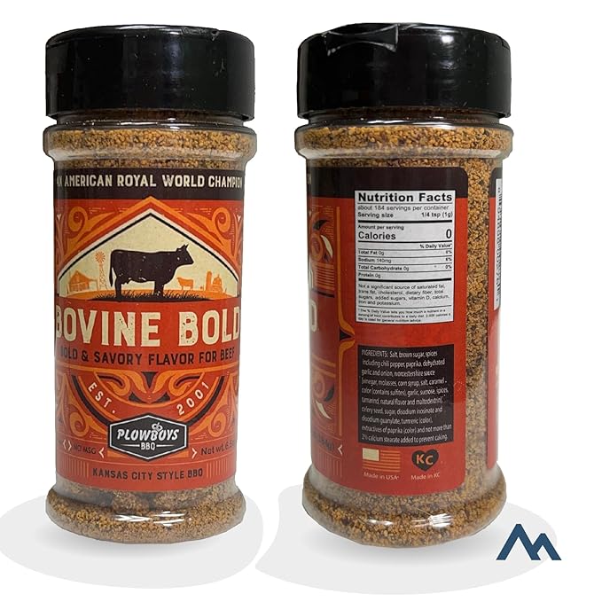 BBQ Rub Cattleman's Grill and Plowboys 6 Pack Gift Set Yardbird House of Q Bovine Bold 8 Second Ride Carne Asada Ranchero Italliano 5 to 6oz Steak Pork Chicken Beef Veggies Pinnacle Mercantil