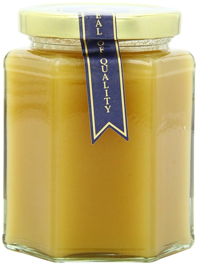 John Mellis Apiaries Scottish Honey Scottish Clover Bell &amp Ling Heather Honey 12 Ounce Jar