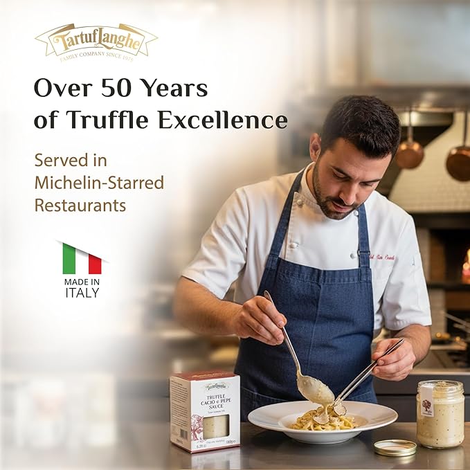 Tartuflanghe Porcini Mushroom and Truffle Sauce. 180g 6.35oz