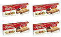 Gastone Lago Roll Break Light and fragrant wafer rolls Hazelnut filled with soft velvety cream - 2.8 oz. 4-Pack (Hazelnut 4-Pack)