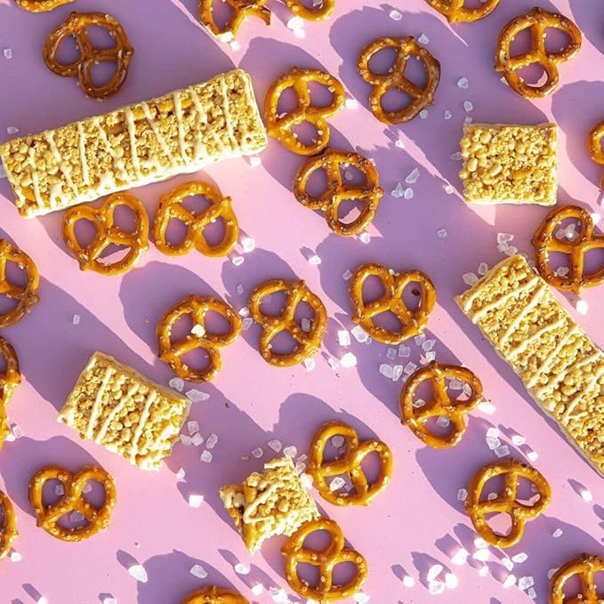 WonderSlim Protein and Fiber Bar Bundle Fluffy Salted Toffee Pretzel &amp Fluffy Nutter