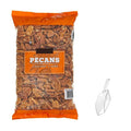 Premium Pecans Halves and Pieces – Fresh Pecan Halves Pecan Pieces &amp Chopped Pecans for Baking Cooking &amp Snacking 2 Lbs. With Mini Scooply Scoop