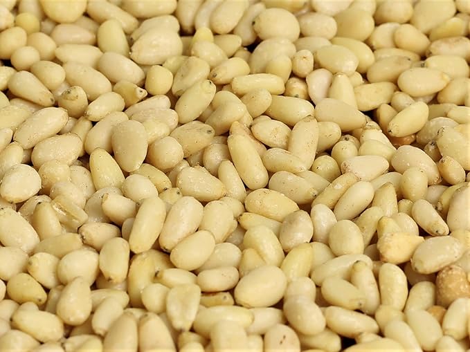 Pine Nuts Raw by It’s Delish 2 lbs Bulk | Unsalted Raw Pine Nuts for Baking Pesto or Salads | Natural and Kosher Pine Nuts for Vegan Snacking