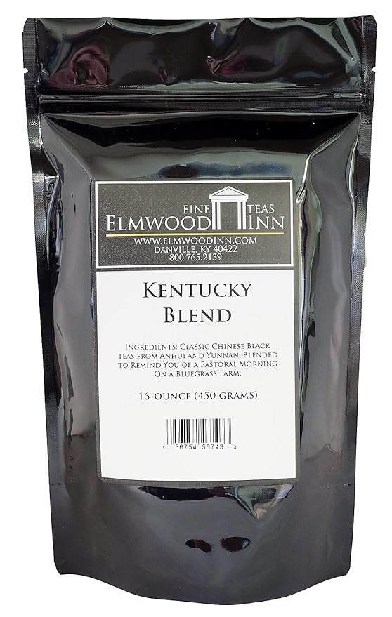 Elmwood Inn Fine Teas Kentucky Blend Black Tea 16-Ounce Pouch