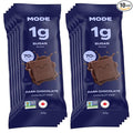 Mode Dark Chocolate Bar - Low Sugar 70% Cocoa 1g Sugar per Bar Naturally Sweetened with Monk Fruit No Added Sugar No Sugar Alcohols Keto Friendly Gluten Free Non-GMO - 10 Pack