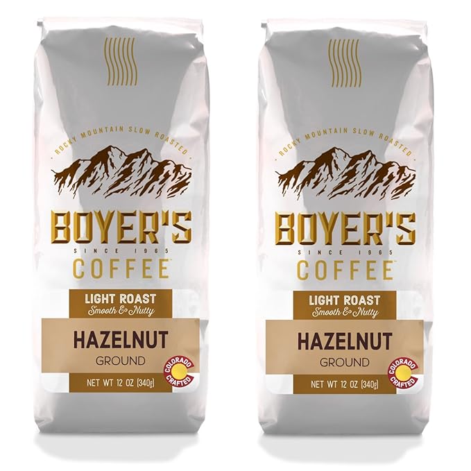 Hazelnut Flavored Coffee Ground 2-Pack (1.5lb)
