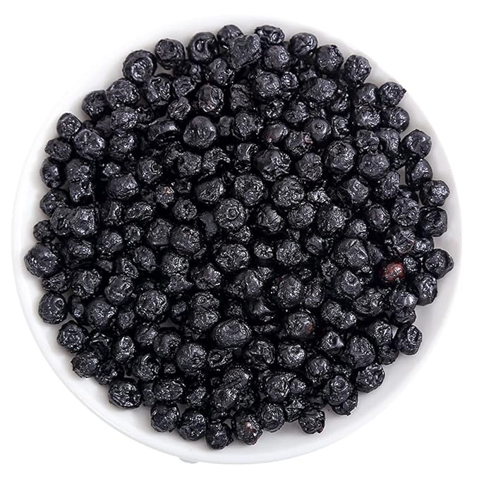 jweemax 500g Dried Fruit Slices Dehydrated Fruit Slices for Cocktails Garnish Home Decor Fruit Tea Blueberry