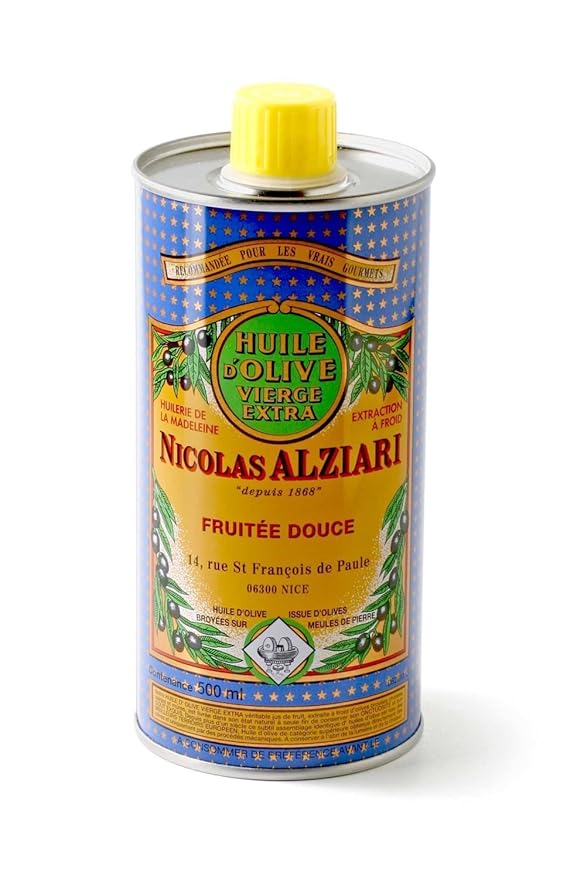 Nicolas Alziari Extra Virgin Olive Oil 16.9 Fl.oz (500ml)