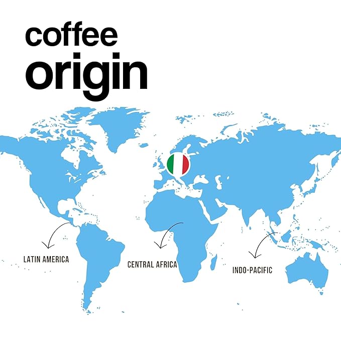 Dongiò Caffè New Variety Pack Capsules Compatible with Nescafe Dolce Gusto system 100 Count of Single-Serve Coffee pods (5 Boxes of 20 capsules each) Dark-Med-Light Roast