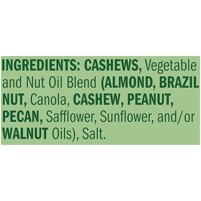 Emerald Nuts Roasted &amp Salted Cashews 12 Ct (1-Pack) 1.25 Oz Individual Snack Tubes Plant-Based Protein Kosher Certified Non-GMO Contains No Artificial Preservatives Flavors or Synthetic Col