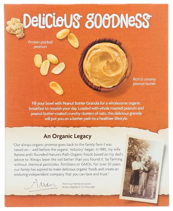 Nature's Path Peanut Butter Granola (6x11.5 Oz)
