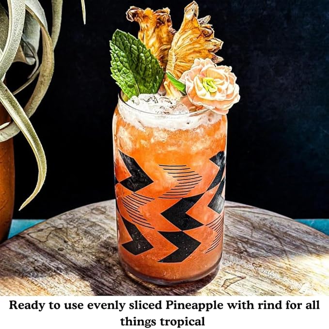 Dehydrated Pineapple slices bundle for cocktails