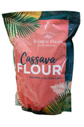 Relative Foods Premium Organic Cassava Flour (5 lb) - Versatile Yuca Flour for Healthy Baking - Mild Flavor Unique Cassava Root Flour Blend for Waffles Biscuits &amp More - Perfect Baking Flour