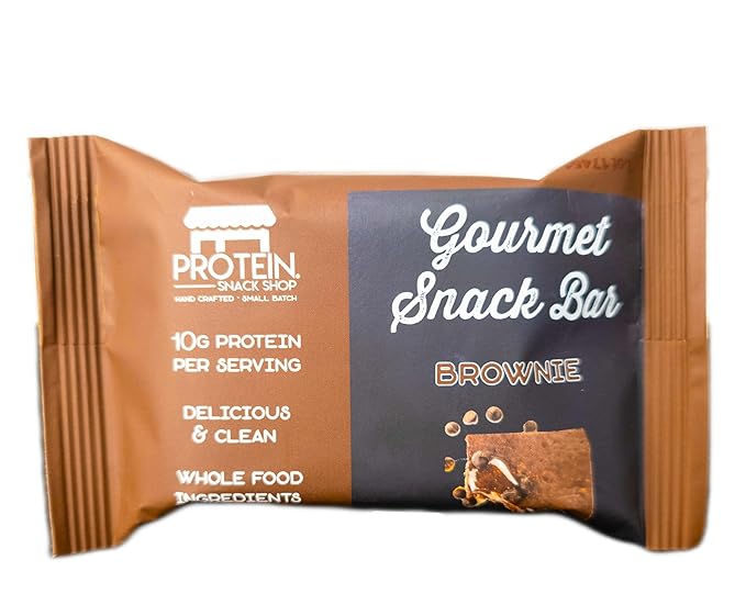 Gourmet Protein Brownie &amp Blondie Bars | High Protein Gluten-Free Honey-Sweetened No Seed Oils or Preservatives – Protein Snack Shop (20 Chocolate Brownie)