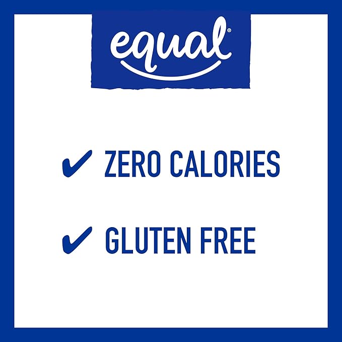 EQUAL 0 Calorie Sweetener Aspartame and Acesulfame-K Sweetener Packets Zero Calorie Sugar Alternative Erythritol Free 2000 Ct (Pack of 1)