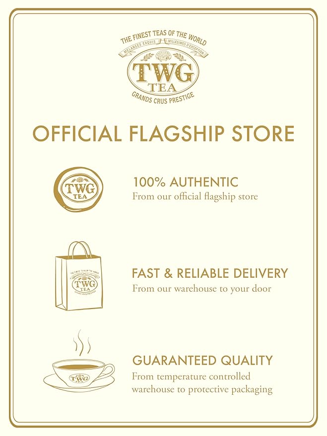 TWG Tea | Breakfast Queen Tea | Green Tea | Rose Petals | Haute Couture Tin 100g | Gift Set