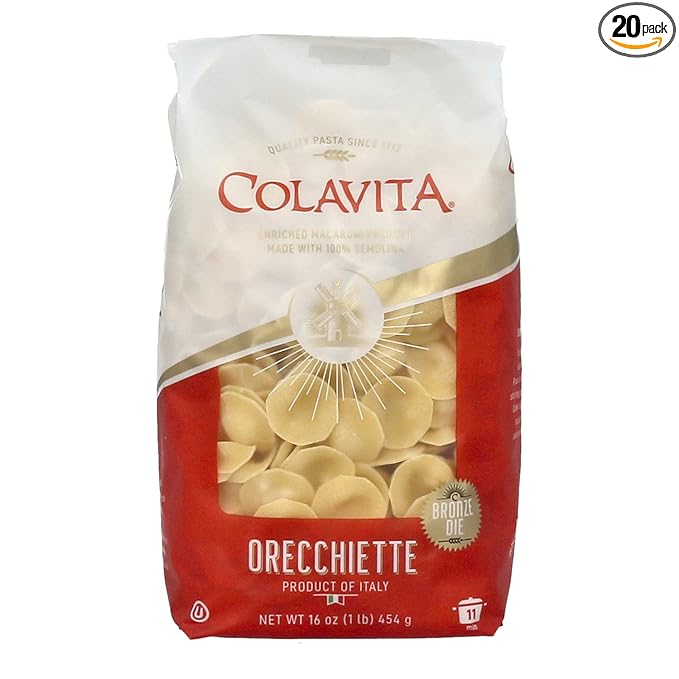 Colavita Pasta - Orecchiette 1 Pound - Pack of 20