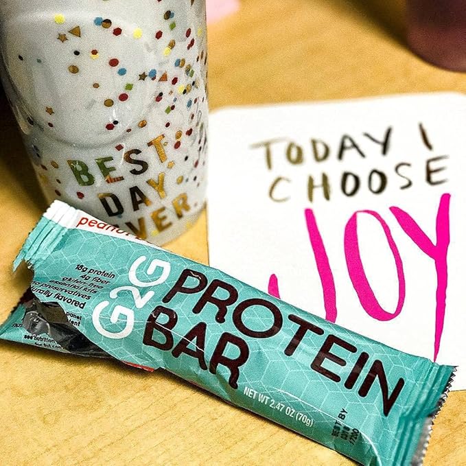 G2G Bar 4 Pack Peanut Butter Choc Chip Peanut Butter Coconut Almond Coconut Almond Chocolate Chip 32 Count (4 Packs of 8 Count)