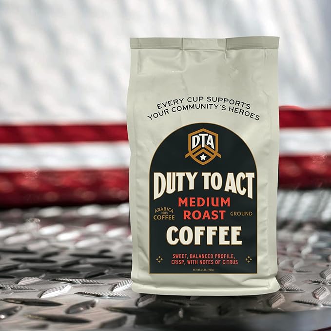 Duty to Act Dark Roast Ground Coffee 2 lbs (Pack of 3)