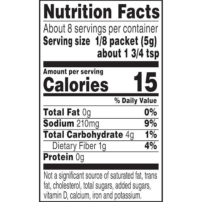 Ortega Seasoning Mix Reduced Sodium Burrito 1.5 Ounce (Pack of 12)