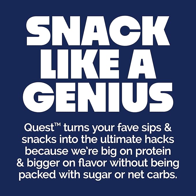Quest Nutrition Crispy Cookies &amp Cream Hero Protein Bar 18g Protein 1g Sugar 3g Net Carb Gluten Free Protein Snack Keto Friendly 12 Count