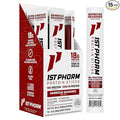 1st Phorm Meat Sticks Seasoned BBQ 18G Protein per Serving USA Raised Lean Beef and Pork High Protein Snacks Gluten Free No Msg or Nitrates Individually Wrapped 15 Count