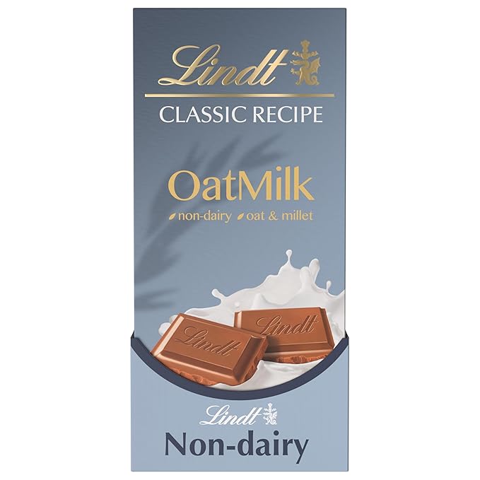 Lindt CLASSIC RECIPE Non-Dairy OatMilk Chocolate Candy Bar 10 Pack 3.5 oz.