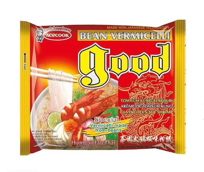 Asia Style Instant Noodles (CASE SET ACECOOK TOMYUM CLEAR NOODLES)