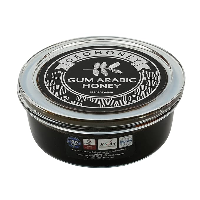 Geohoney - Gum Arabic Honey 450 Gram - GEO-0023-000190 - Honey Class : A++