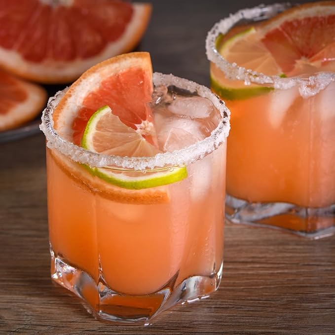 Tres Agaves Organic Grapefruit Paloma Mix – Made with Real Grapefruit &amp Lime Juice Agave Nectar – 90 Calories per Serving – Vegan Gluten-Free 750ml Bottle (2 Pack)