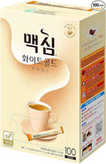 Maxim White Gold Instant Coffee Mix 1 Box 100 Sticks
