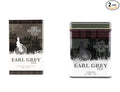 Edinburgh Tea Coffee Company Set of 2 Teas Reusable Tin of Loose Leaf Tea and a Pack of 25 Teabags Morning Hot Drinks Scottish Tradition Souvenirs (Earl Grey Tea)