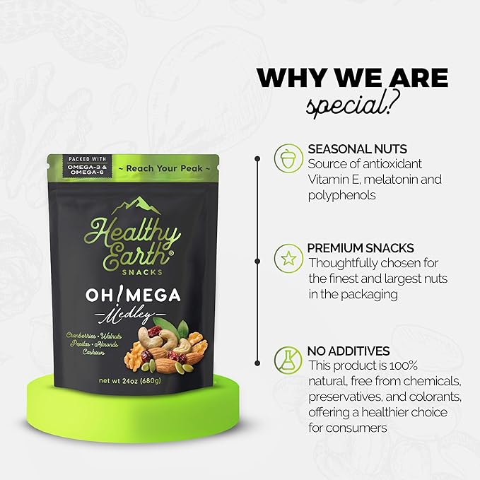 Mixed Nuts Unsalted | Trail Mix | Trail Mix without Peanuts | Gourmet Snacks Protein Snacks Gluten Free No Preservatives High Fiber (Omega-3 and Omega-6)