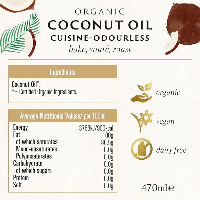 BIONA Organic Coconut Oil 470 ML