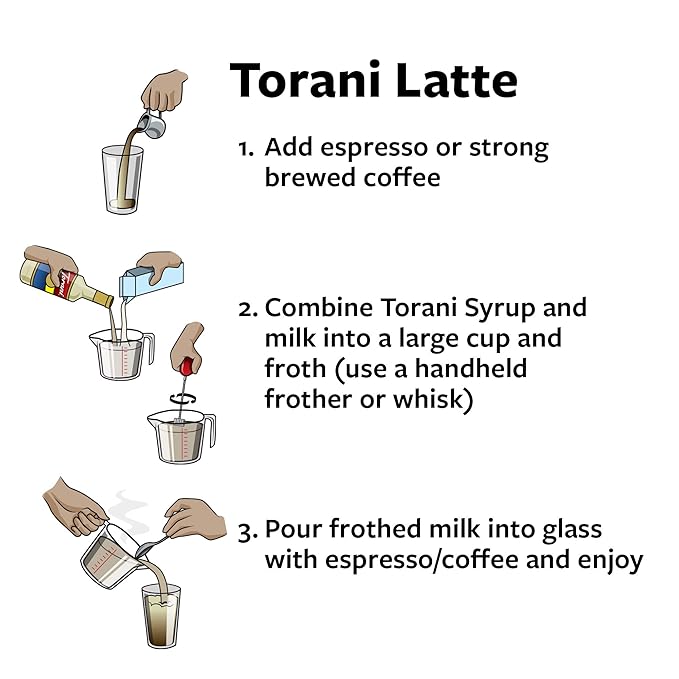 Torani Syrup Vanilla 25.4 Ounces (Pack of 4)