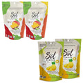 SOL SIMPLE Regenerative Organic Certified™ Dried Chili Mango and Pineapple | Snack Pack | Vegan | Non-GMO | No Added Sugar | Dried Fruit | Dried No Sugar | Organic