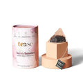 Tease Tea Organic Hibiscus Berry Booster – Elderberry Herbal Tea Caffeine-Free with Hibiscus Currant &amp Natural Flavors Supporting Daily Wellness and Vitality